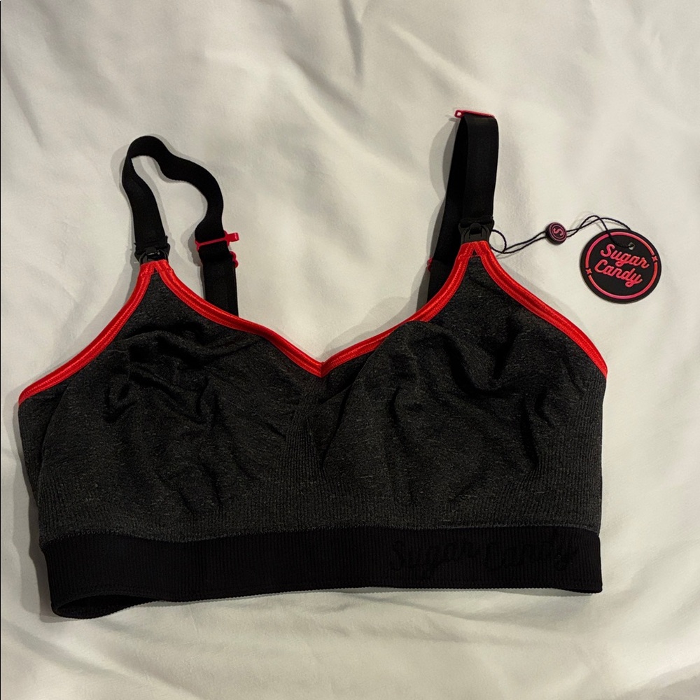 Nursing Sports Bra- Sugar Candy